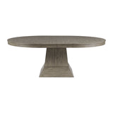 Collins - Mesa de comedor completa - Gris