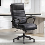 Dc#370 - Leather Desk Chair