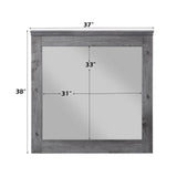 Vidalia - Mirror - Rustic Gray Oak