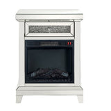 Noralie - Chimenea - Plateado Perla - 35"
