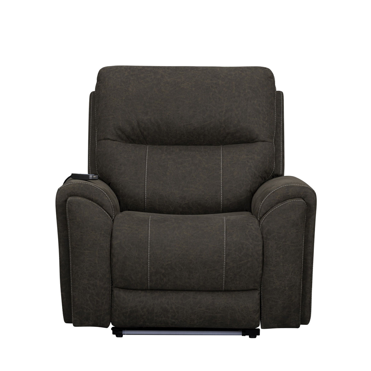 Gaia - Sillón reclinable automático con reposacabezas y reposapiés eléctricos