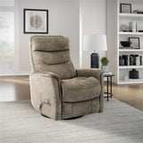 Gemini - Sillón reclinable giratorio planeador de 33.5" (Juego de 2)