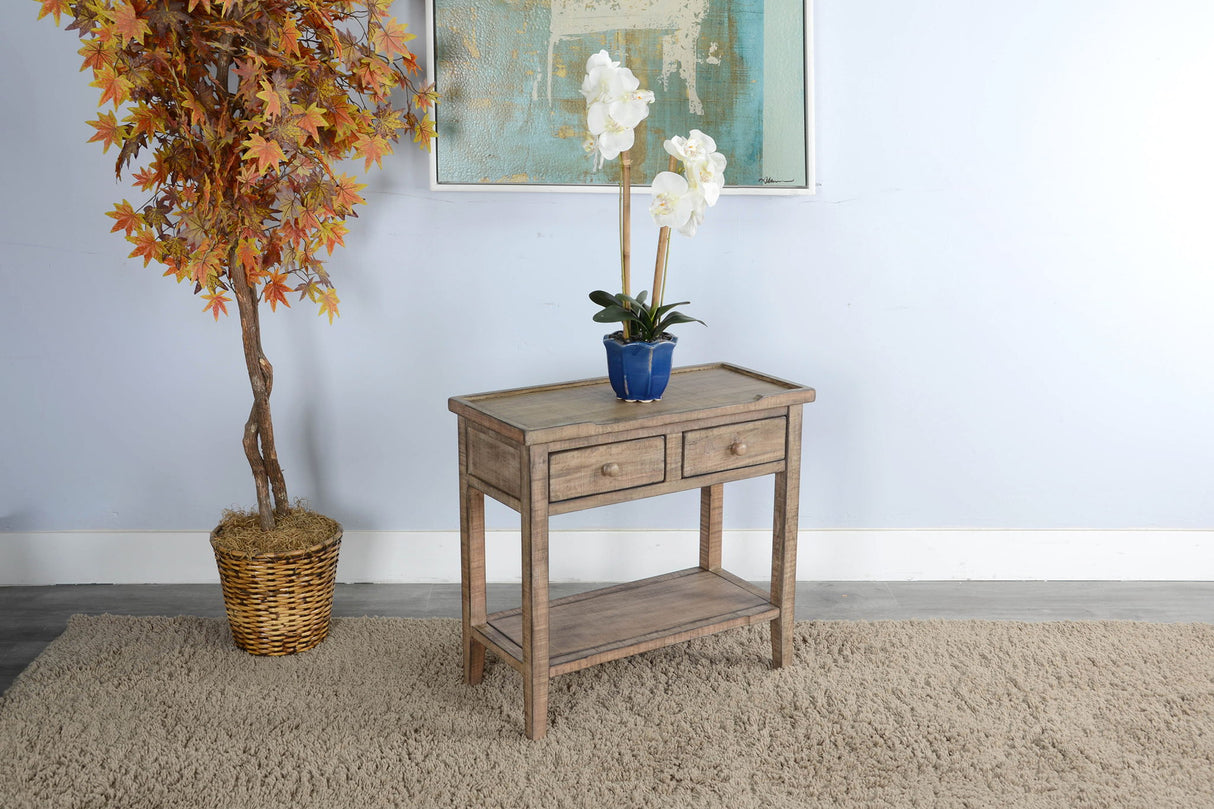 Mesa auxiliar Marina de 26" de alto