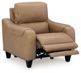 Mosswell - Reclinable eléctrico con reposacabezas ajustable - Caramelo