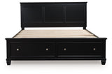 Lanolee - Panel Bed
