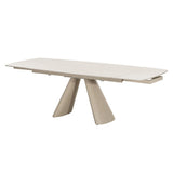 Cassian - Dining Table With Ceramic Top - Cream