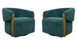 Finley - Sillón giratorio de realce