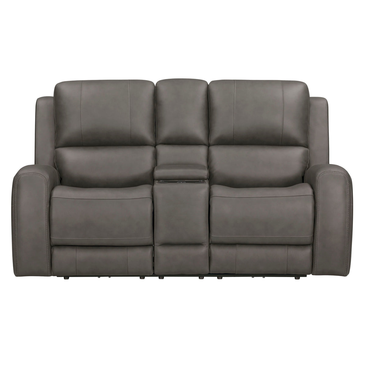 Belmont - Zero Gravity Power Reclining Tilt Console Loveseat P3 - Autumn Fog
