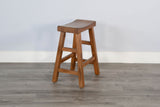 Sedona - Saddle Seat Stool With Wood Seat