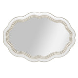 London Place - Wall Mirror - Creamy Pearl