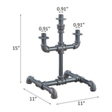 Brantley - Candle Holder - Sandy Gray