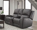 Belmont - Sofá Biplaza con Consola Reclinable de Gravedad Cero Eléctrico P3