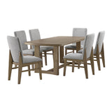 Portland - Juego de comedor rectangular
