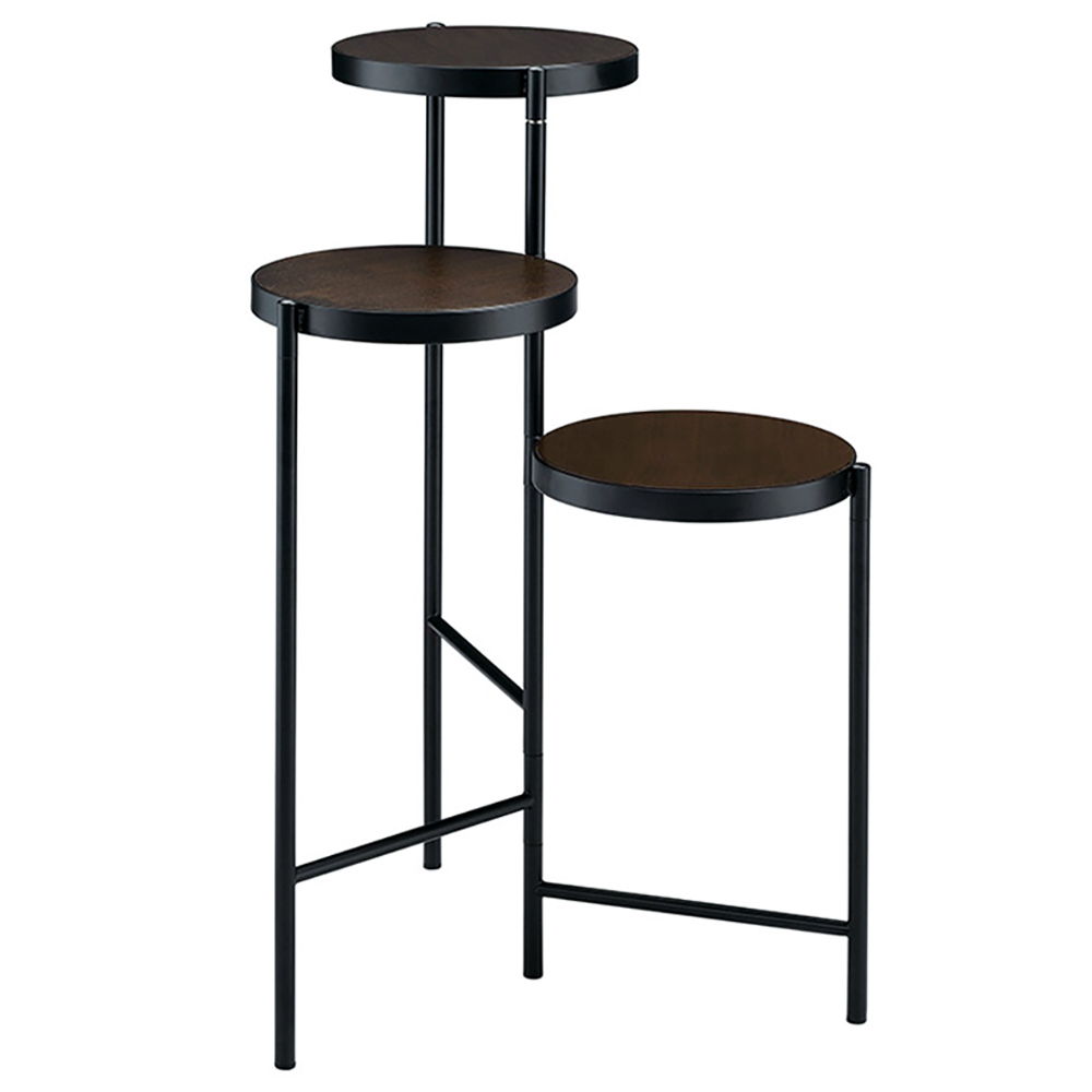 Namid - Soporte para plantas - Negro - 76,2 cm