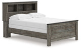 Frandern - Bookcase Panel Bed