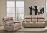 Theon - Manual Glider Reclining Sofa Set