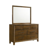 Ballard - Dresser & Mirror - Light Brown