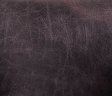 Sagat - Sillón decorativo - Piel flor ébano antiguo y roble rústico