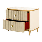 Scotts Square - Nightstand - Light Champagne