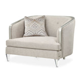 Camden Court - Chair And Half - Flax/Platinum