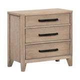Breckenridge - 3 Drawer Nightstand With USB/C Port - Brown