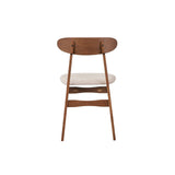 Morocco - Dining Chair With Natural Seat Cushion (Set of 2) - Brown