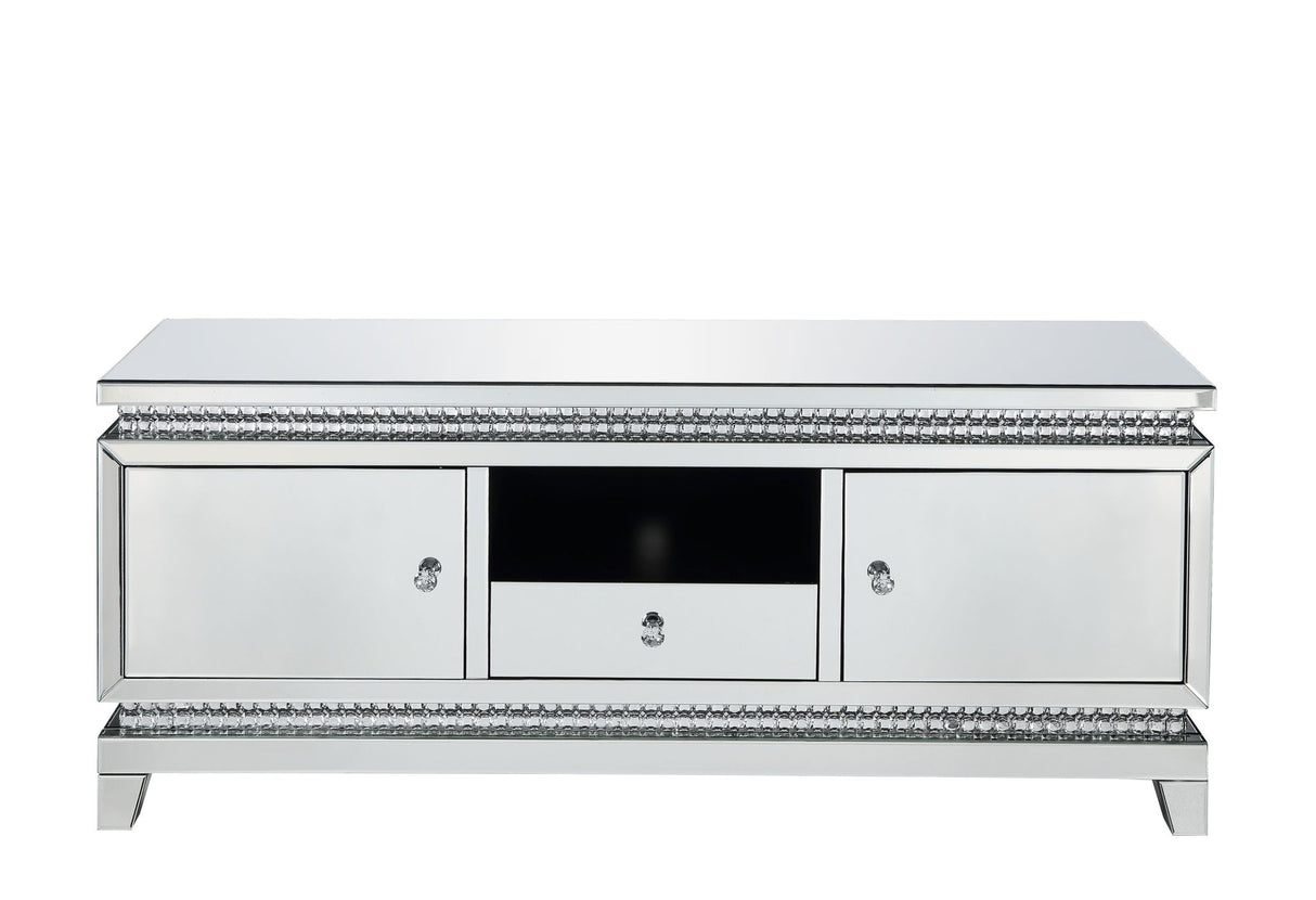 Lotus - Mueble de TV - Espejado y Cristales Sintéticos