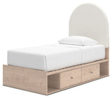 Arloster - Upholstered Panel Bed alternate view 10
