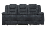 Bolton - Manual Reclining Sofa - Misty Storm