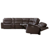 Easton - Power Reclining Sectional With Power Adjustable Headrests