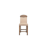 Maurice - Counter Height Chair (Set of 2) - Linen & Oak
