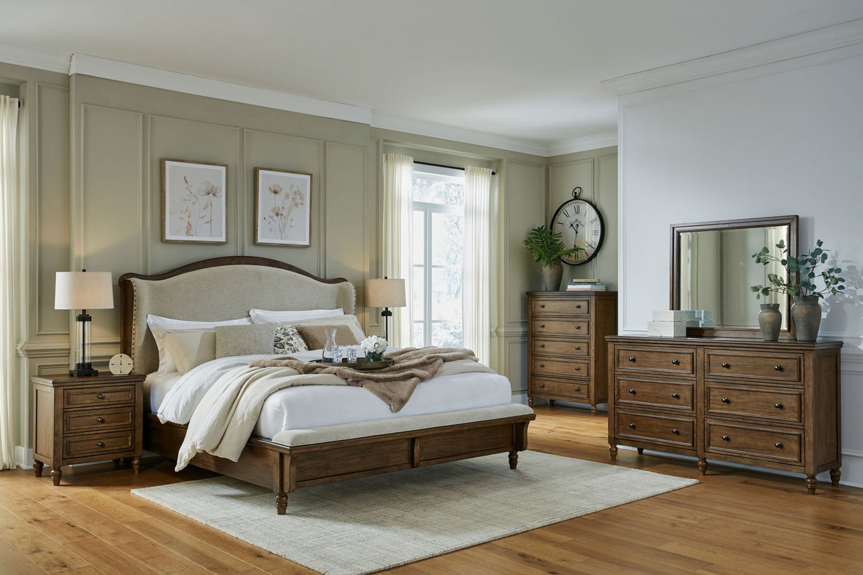Sturlayne - Set de dormitorio con paneles