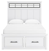 Ashbryn - Panel Storage Bed