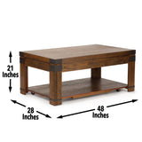 Arusha - 3 Piece Table Set - Brown alternate view 3