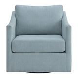Acacia - Swivel Chair - Freya Light Blue alternate view 2