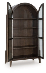 Benhall - Accent Cabinet - Dark Brown