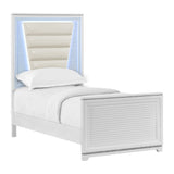 Denmark - Upholstered Bed With LED