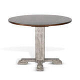 Homestead Hills - Drop Leaf Table - Tobacco Leaf / Alpine Grey