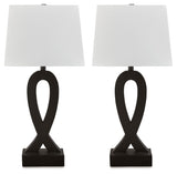 Markellton - Poly Table Lamp (Set of 2) - Black