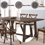 Kaelyn - Mesa de comedor - Roble oscuro