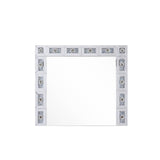Noralie - Decoración de pared - Espejo y diamantes de imitación - 28"
