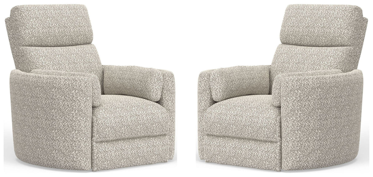 Radius - Power Swivel Glider Recliner (Set of 2)