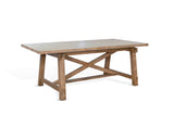 Vivian - Rectangular Dining Table With Extensions - Light Brown