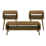 Malibu - Three Pack Occasional Set - Brown