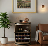 Wine Rack - Light Brown