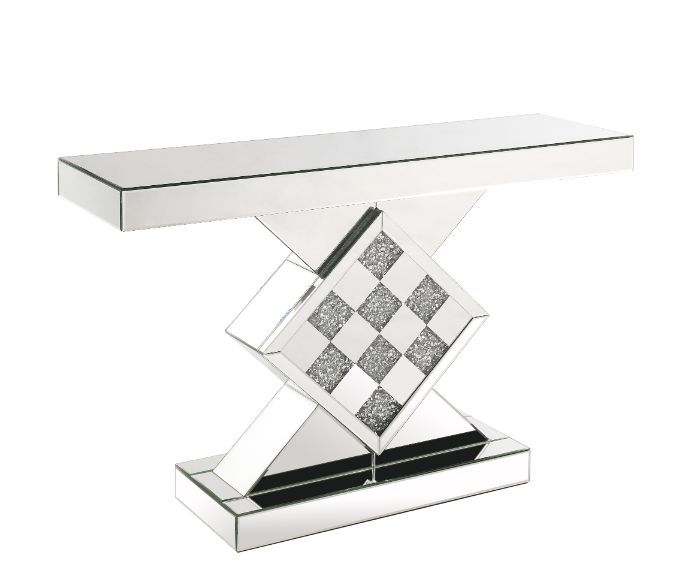 Noralie - Mesa auxiliar - Espejada - Madera - 32"