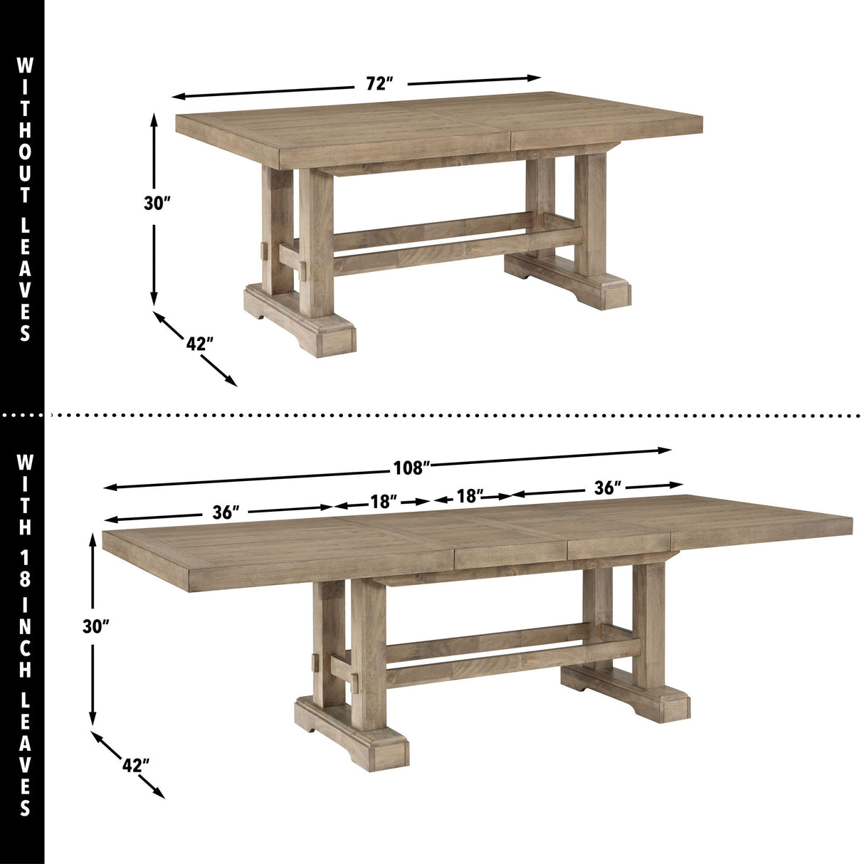 Napa - Mesa de comedor