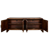 Portico - 78" Console - Warm Brown