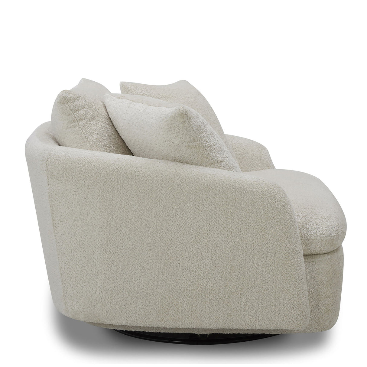Boomer - Large Swivel Chair with 2 Pillows