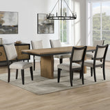 Roatan - 7 Piece Table Dining Set - Brown